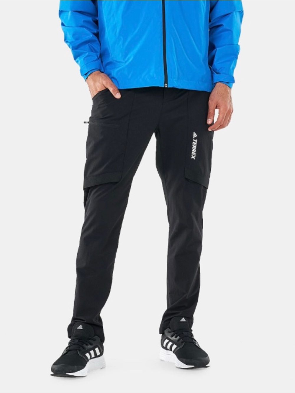 Adidas Terrex Zupahike Pants Men’s Size 32S Black Hiking Climbing Performance